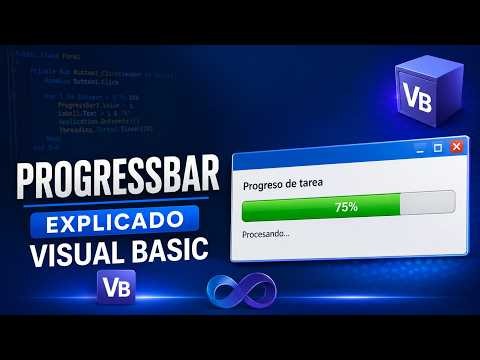 Como Funciona PROGRESSBAR Visual Basic