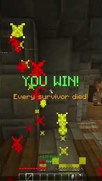 Winning As the Murderer #minecraft