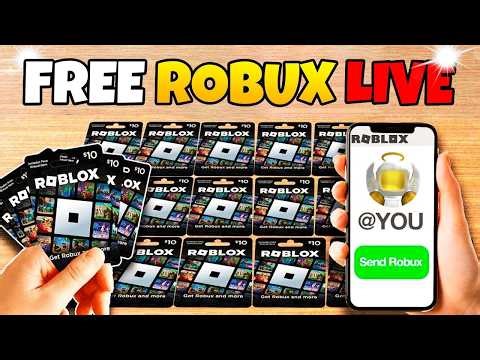🔴 Giving 650,000 Robux to Every Viewer LIVE! (Roblox Robux Live) Free Robux Giveaway