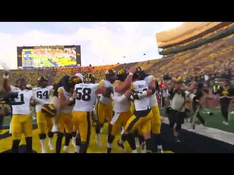 Watch: Iowa beats Michigan on final play of the game