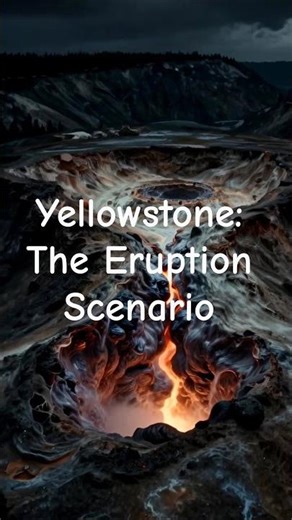 Yellowstone: The Eruption Scenario #yellowstone #supervolcano #volcano #science #naturaldisaster