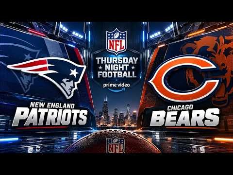🔴 New England Patriots VS Chicago Bears | LIVE NFL Football