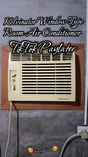 Kelvinator Window-Type Room Air Conditioner #aircon #kelvinator #tiktokpaylater #affiliatemarketing #creatorsearchinsights