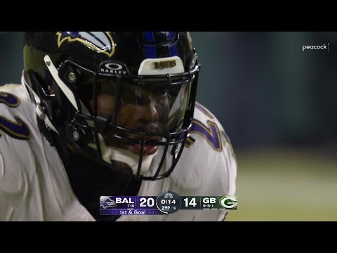 Henry scores his third TD before the half