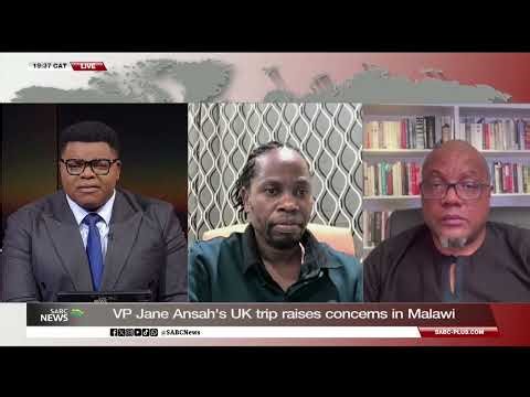 Malawi | VP Ansah’s UK trip raises concerns: Jack McBrams and Hopewell Chin'ono