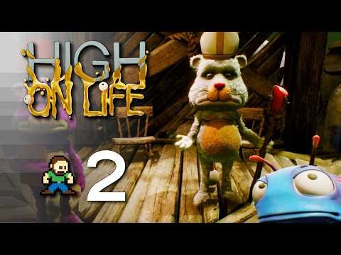 High on Life - PS5 Gameplay Part 2 - How do you get to Moppet Street? (FULL GAME - No Commentary)