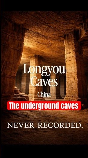 Longyou Caves, China’s underground Caves with no records.