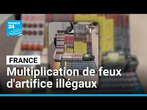 France : multiplication de feux d'artifice illégaux • FRANCE 24
