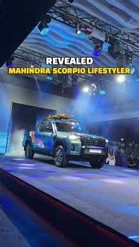 Mahindra Scorpio Lifestyler revealed #shorts