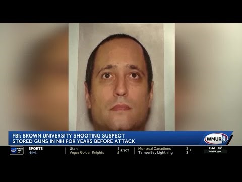 FBI: Brown University shooting suspect stored guns in NH for years before attack