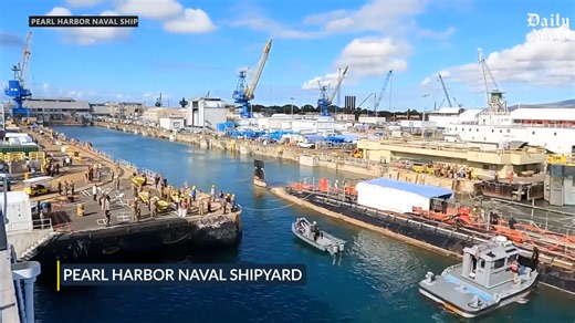 How US Navy launches its brand new warship onto the sea