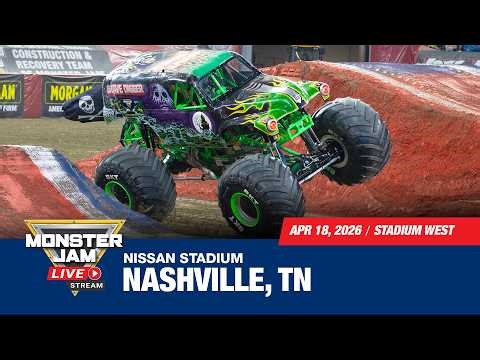 Monster Jam: Nashville, TN (Full Event) | April 18, 2026 | Stadium West