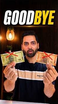 Goodbye ₹10 & ₹20 Notes 😓 #shorts