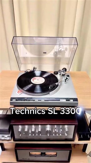 Technics SL-3300 Direct Drive Automatic Turntable #shorts