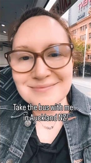 POV Grabbing a Bus in #aucklandnz #auckland
