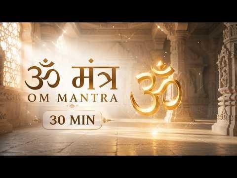 Powerful OM Meditation | 30 MIN Divine Om Chanting for Relaxation and Spiritual Awakening