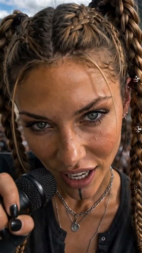 She Sang This Viking Anthem Outdoors... And The Crowd Went Wild! #norfolk #vikingmusic #darkfolk