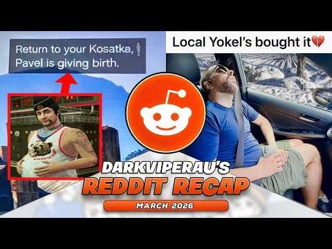 DarkViperAU's Reddit Recap - March 2026
