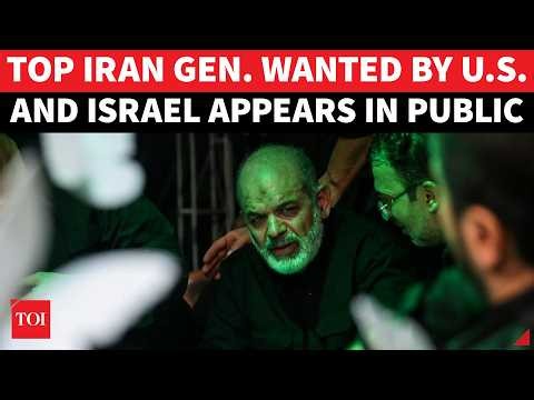 Iran's MOST-FEARED General Defies Israel & U.S; Makes Dramatic Public Appearance At Khamenei Funeral