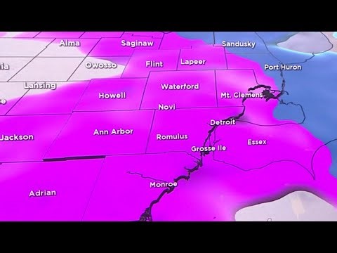 Metro Detroit weather forecast Dec. 24, 2025 -- 4 p.m. Update