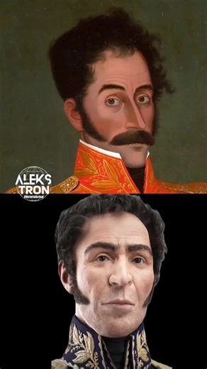 El verdadero retrato de Simón Bolivar realizado por Gil de Castro evidencia una manipulación de la imagen de Simón Bolivar pretendiendo una horrible tergiversacion de la historia #Aleks_Tron #HistoriaActual #Venezuela Imágenes de GPT y de Gemini