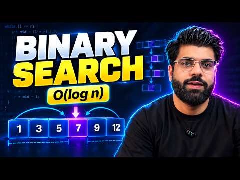 Binary Search in Java | LeetCode 704 Explained with Dry Run | O(log n)