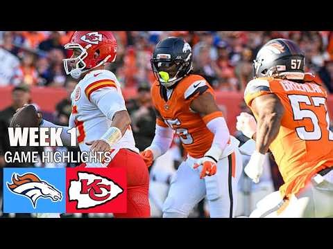 Denver Broncos vs Kansas City Chiefs FULL GAME highlights | NFL Week 1 | Sep 14, 2026