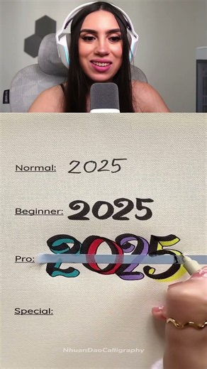 fazendo 2025 em varias formas ✍🏼