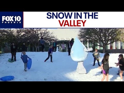 Snow arrives in Arizona? | FOX 10 Phoenix