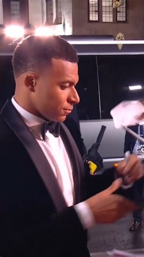 Kylian Mbappé! arrived at #ballondor Ceremony✨🤍