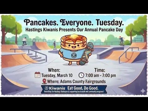 Kiwanis Club hosts Pancake Day