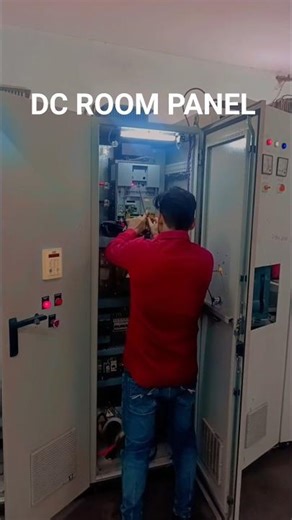 🔥 DC Panel Wiring & Control Room Setup | Electrician Life
