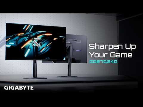 GIGABYTE GO27Q24G - Sharpen Up Your Game | Official Trailer