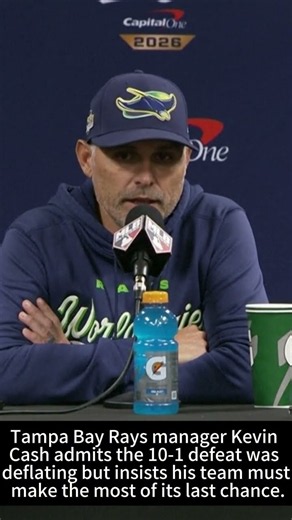 Kevin Cash turns to poker analogy with Tampa Bay Rays on brink of elimination