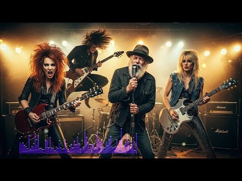 Jimi Hendrix, SRV, Led Zeppelin, AC/DC, ZZ Top 🎸🔥 Classic Blues Rock Mojo Groove Ride