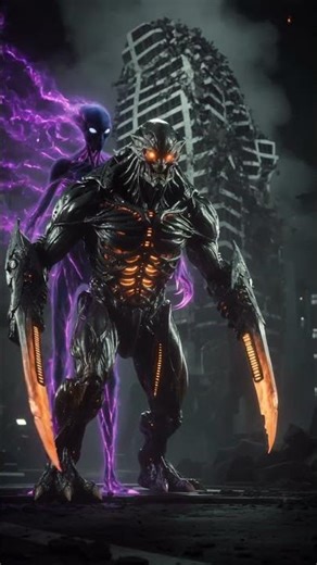 Epic Cinematic Alien Battle: Zarok vs Veltor (The Destroyer vs The Phantom) 👽🔥#SciFi #AlienBattle