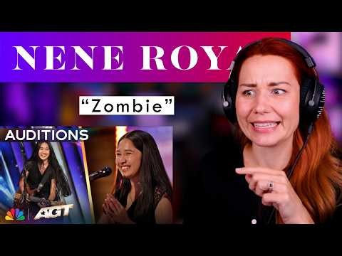 This 16 Year Old Is Going Places! Vocal ANALYSIS of Nene Royal performing "Zombie" on AGT!