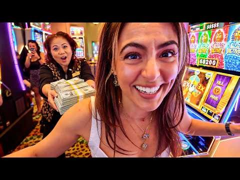 The MOST MONEY I'VE EVER WON in 30 Seconds Then Hubby Said "RISK IT ALL"