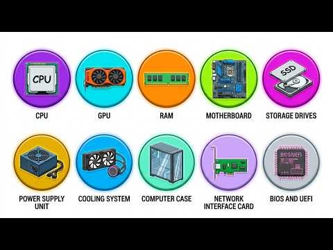 Every Computer Component Explained in 8 Minutes