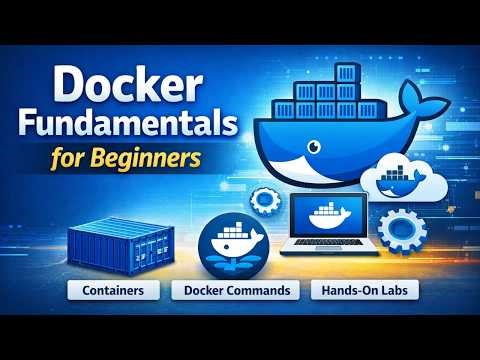Docker Fundamentals for Beginners | Containers, Images, Docker Engine, Docker Desktop