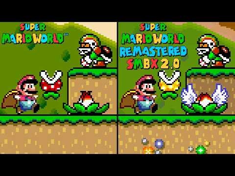 Super Mario World Remastered (SMBX 2.0) - World 2: Donut Plains