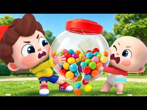 "Sharing" Ice Cream | Courage Song | Good Values for Kids | Nursery Rhymes & Kids Songs | BabyBus