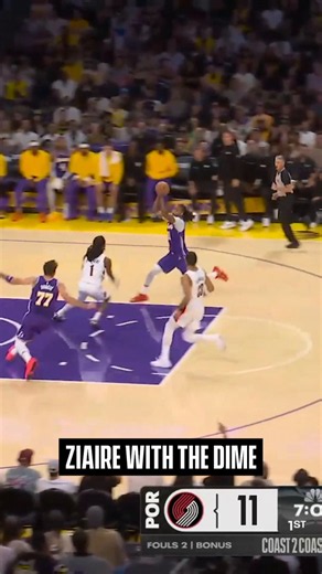 Luka was loving Ziaire's dime 🫡 https://t.co/PyZrrNaGUK