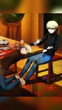 These two twin brothers were adopted through perfect synchronization