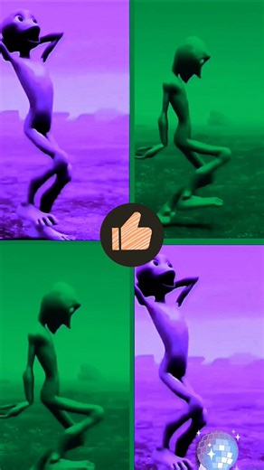 dancing alien 👽 green screen #alien #dancing #shorts