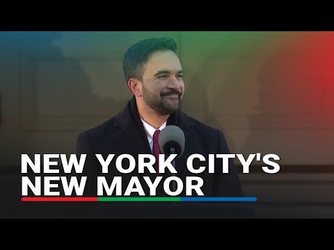 'Today begins a new era': Zohran Mamdani sworn in as New York City's 112th mayor