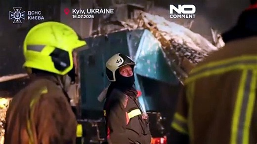 Rosyjski atak na Kijów. Dwie osoby zginęły, pięć rannych