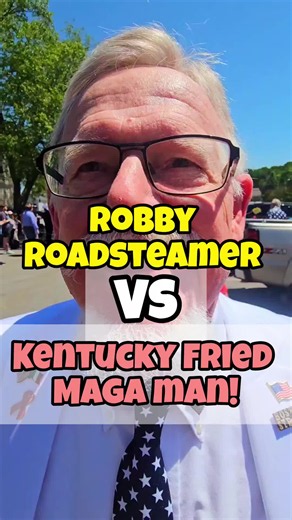 Chased by the Kentucky Fried MAGA man! #KFC | kfc fast food