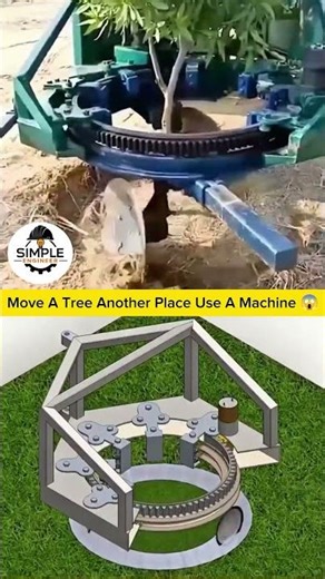 How Trees Are Moved Without Damage 😱 | Smart Farming Machine