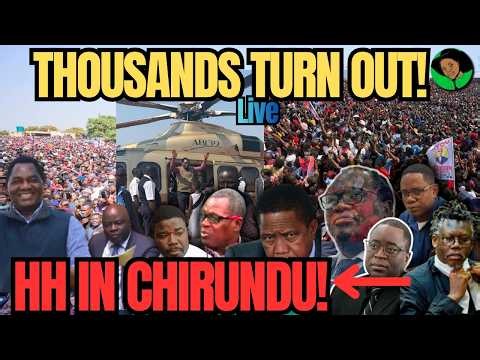 HH Draws Huge Crowd in Chirundu| A Must Watch